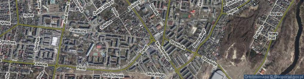 Zdjęcie satelitarne Rondo Tomaszowskich Olimpijczyków rondo.